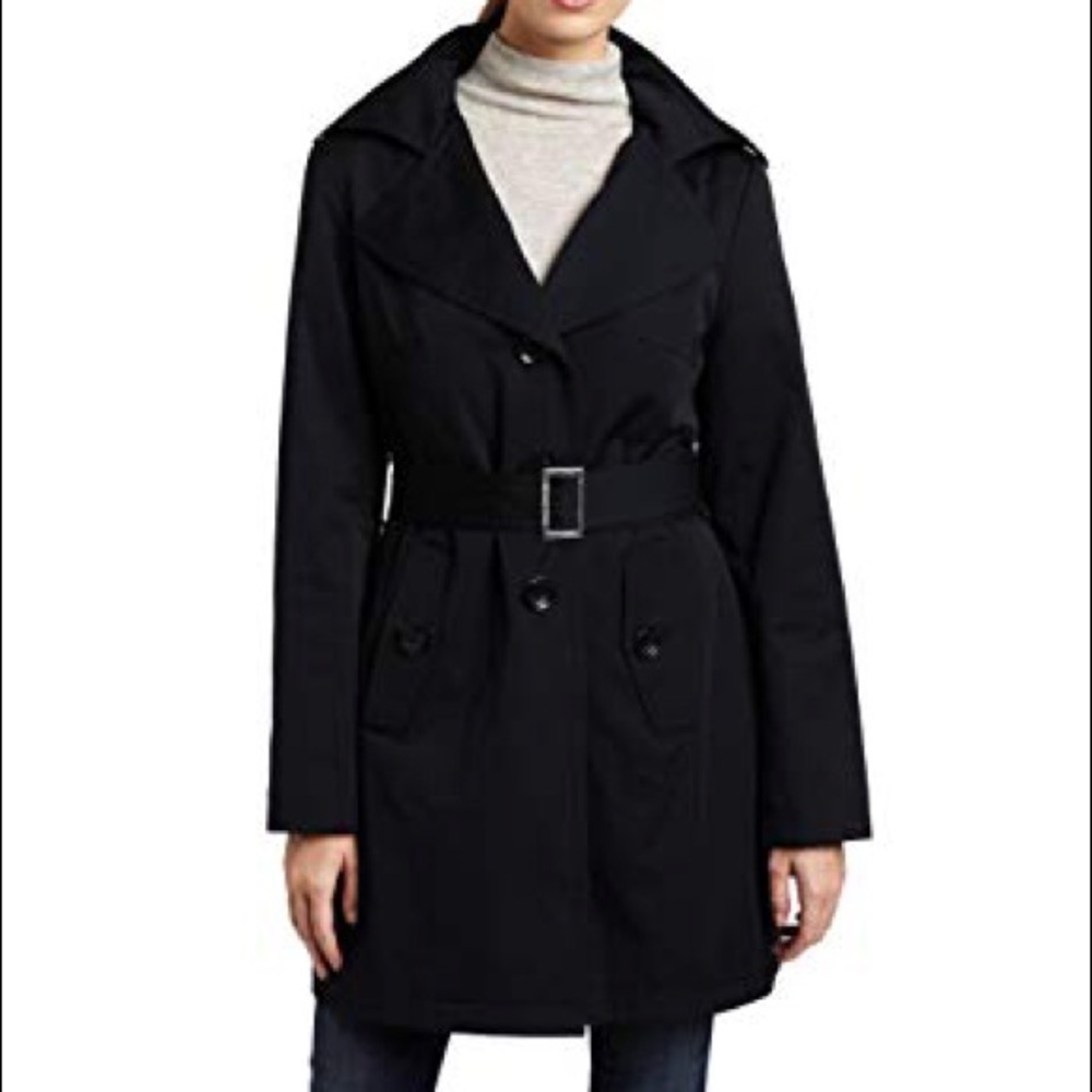 Michael Kors trench coat with hood